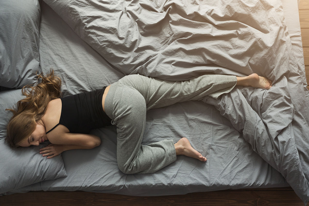 Sleep Health - Women lying in bed